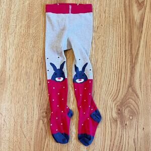 Mini Boden Polkadot Bunny Tights
